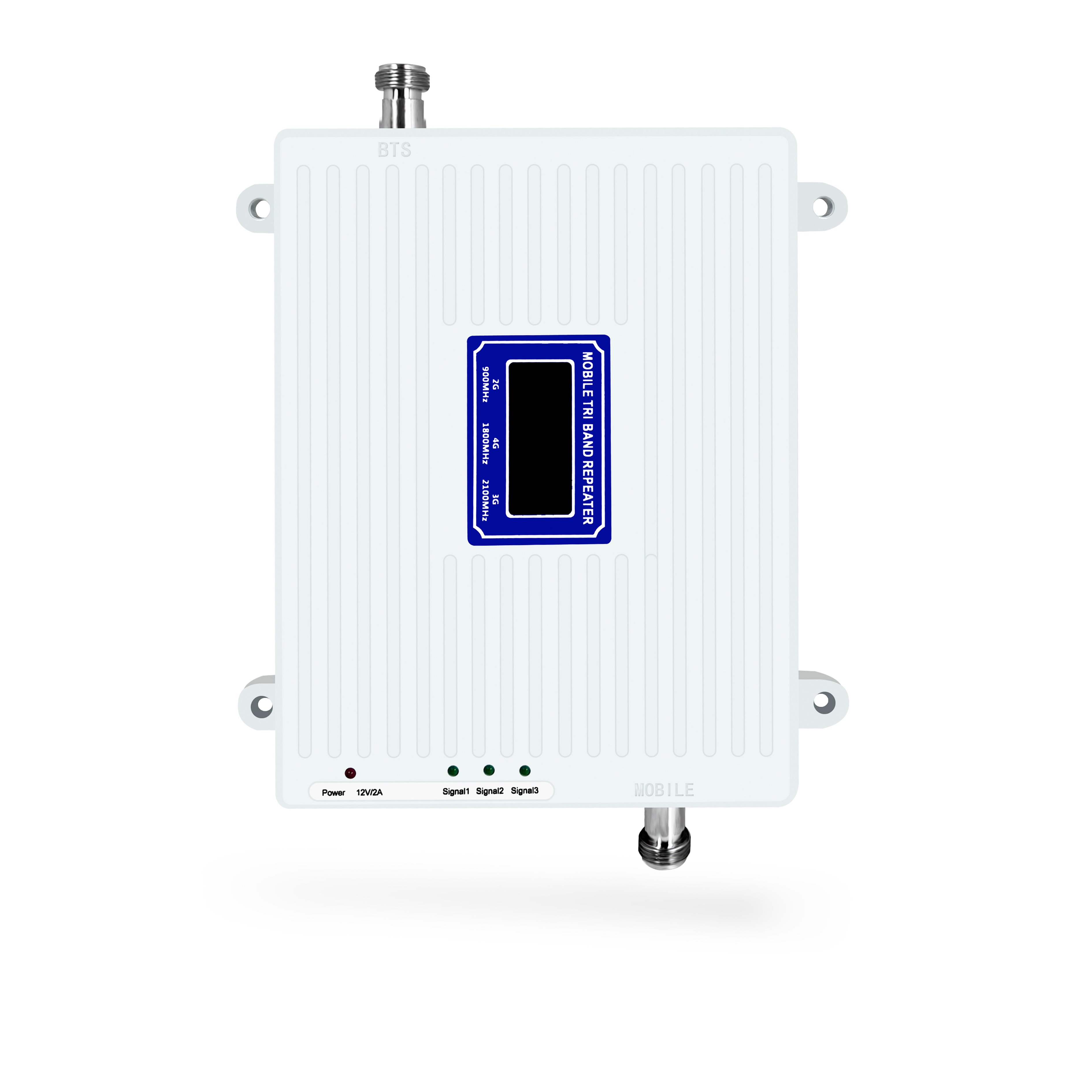GSM network Mobile signal booster GSM900/DCS1800/WCDMA2100mhz signal repeater 3G 4G 5G wifi signal booster repetidor
